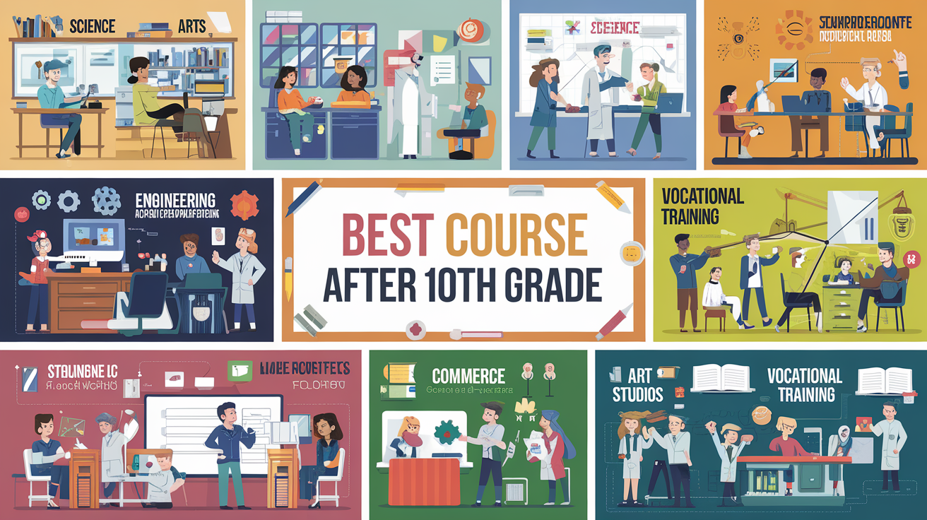 50 Best Courses after 10th with High salary.